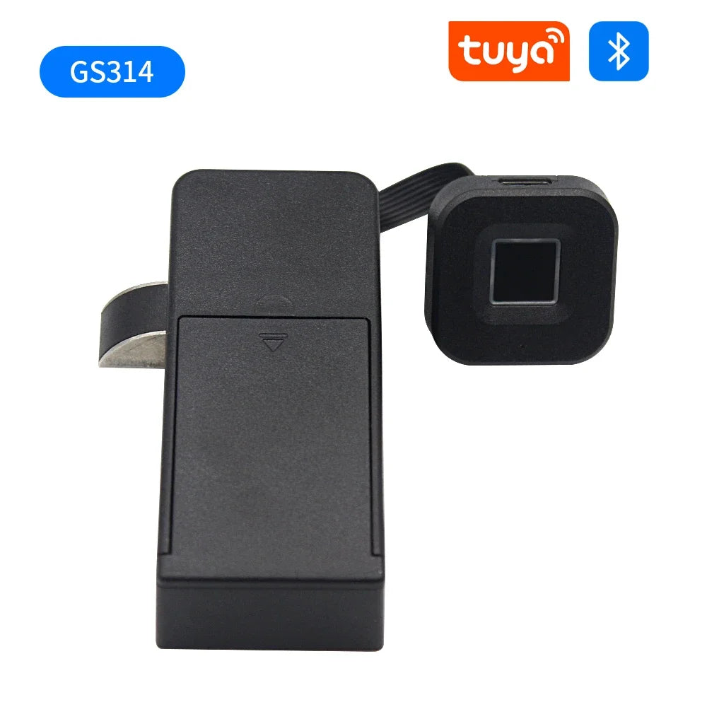 Tuya Smart Fingerprint No Punch Cam Lock Cabinet Lock Door Drawer Filing Cabinet Post Mail Box Furniture Locker Cupboard Locks
