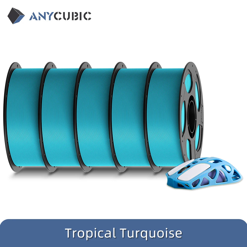 ANYCUBIC 5KG PLA Filament For FDM 3D Printer 1.75mm Eco-friendly 3D Printing Material Failment For Kobra S1C K3C EU US Warehouse