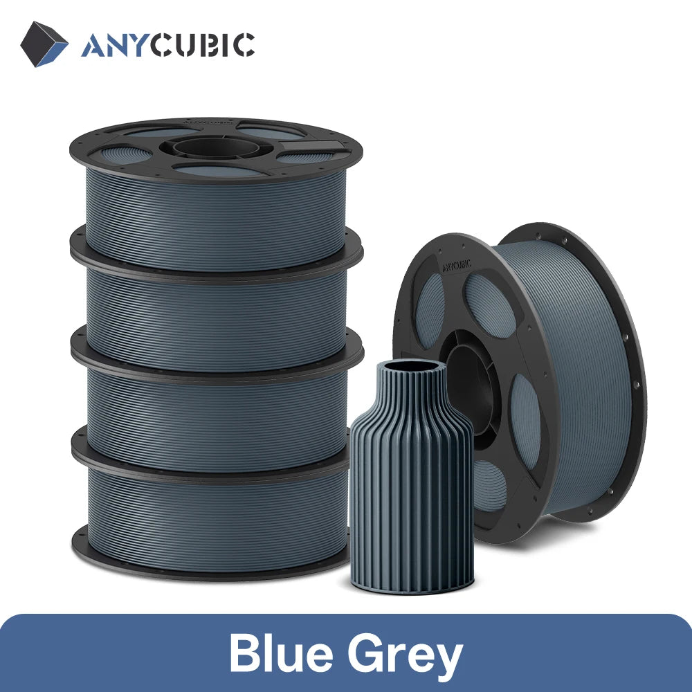 ANYCUBIC 5KG PLA Filament For FDM 3D Printer 1.75mm Eco-friendly 3D Printing Material Failment For Kobra S1C K3C EU US Warehouse