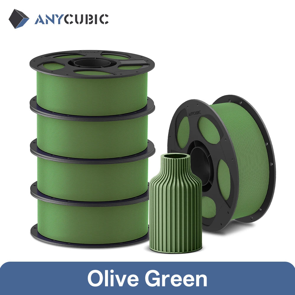 ANYCUBIC 5KG PLA Filament For FDM 3D Printer 1.75mm Eco-friendly 3D Printing Material Failment For Kobra S1C K3C EU US Warehouse
