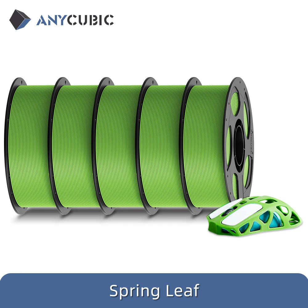 ANYCUBIC 5KG PLA Filament For FDM 3D Printer 1.75mm Eco-friendly 3D Printing Material Failment For Kobra S1C K3C EU US Warehouse