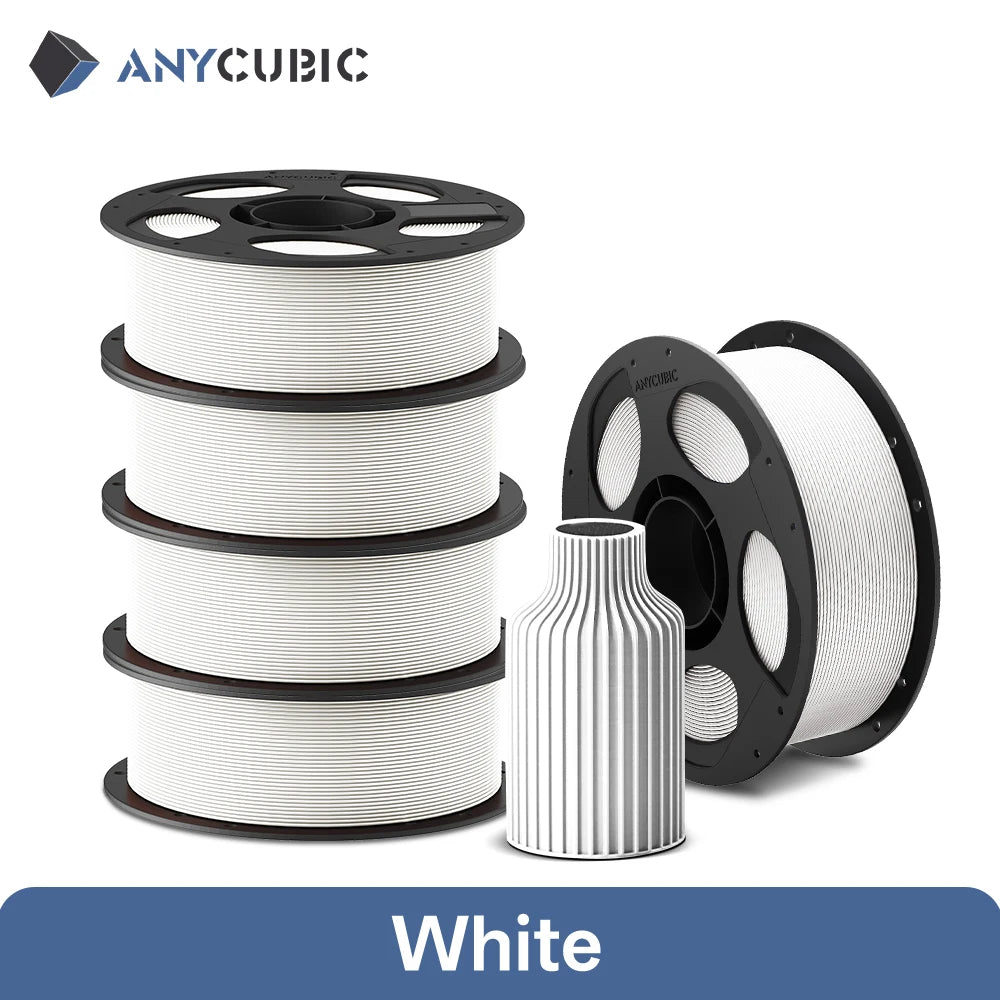 ANYCUBIC 5KG PLA Filament For FDM 3D Printer 1.75mm Eco-friendly 3D Printing Material Failment For Kobra S1C K3C EU US Warehouse