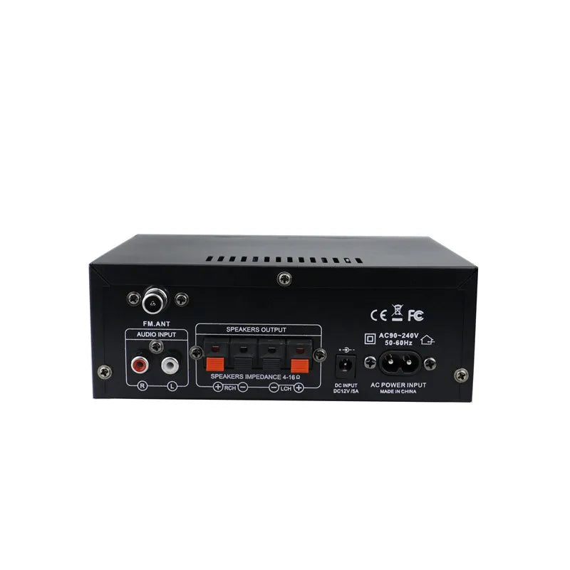 AK45 HiFi Digital Bluetooth Audio Amplifier MP3 Channel 2.0 Sound Power AMP stereo Home Automotive Car for Speakers MAX 350W*2