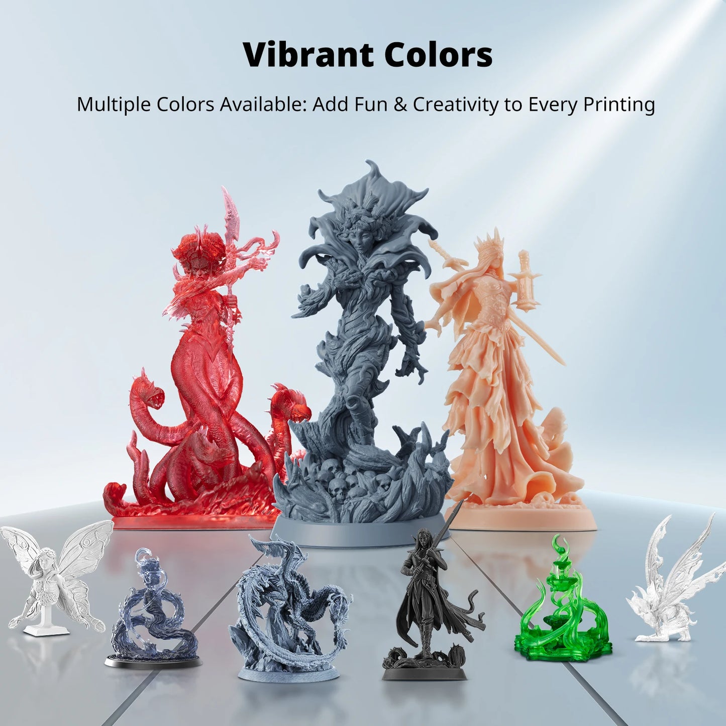 ANYCUBIC ABS-Like Resin 3.0 Water Washable For LCD 3D Printer High Accuracy Low Shrinkage Rate Photopolymer 3D Printing