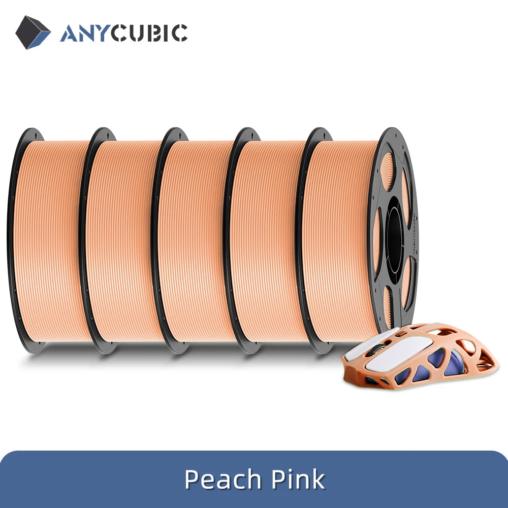 ANYCUBIC 5KG PLA Filament For FDM 3D Printer 1.75mm Eco-friendly 3D Printing Material Failment For Kobra S1C K3C EU US Warehouse