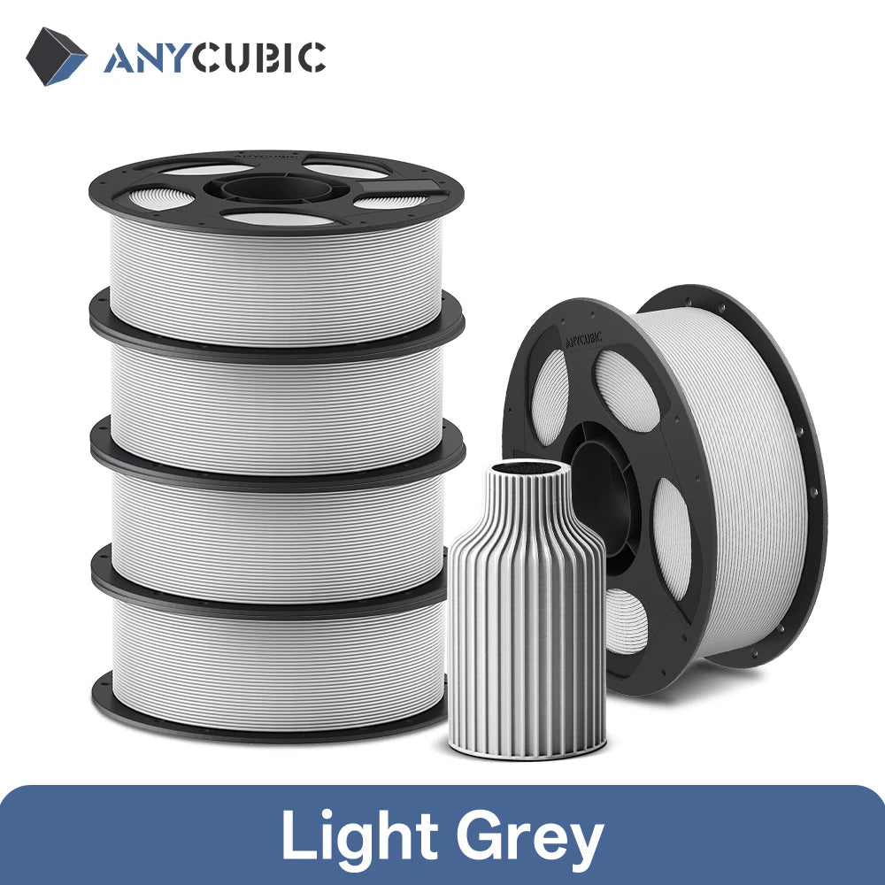 ANYCUBIC 5KG PLA Filament For FDM 3D Printer 1.75mm Eco-friendly 3D Printing Material Failment For Kobra S1C K3C EU US Warehouse