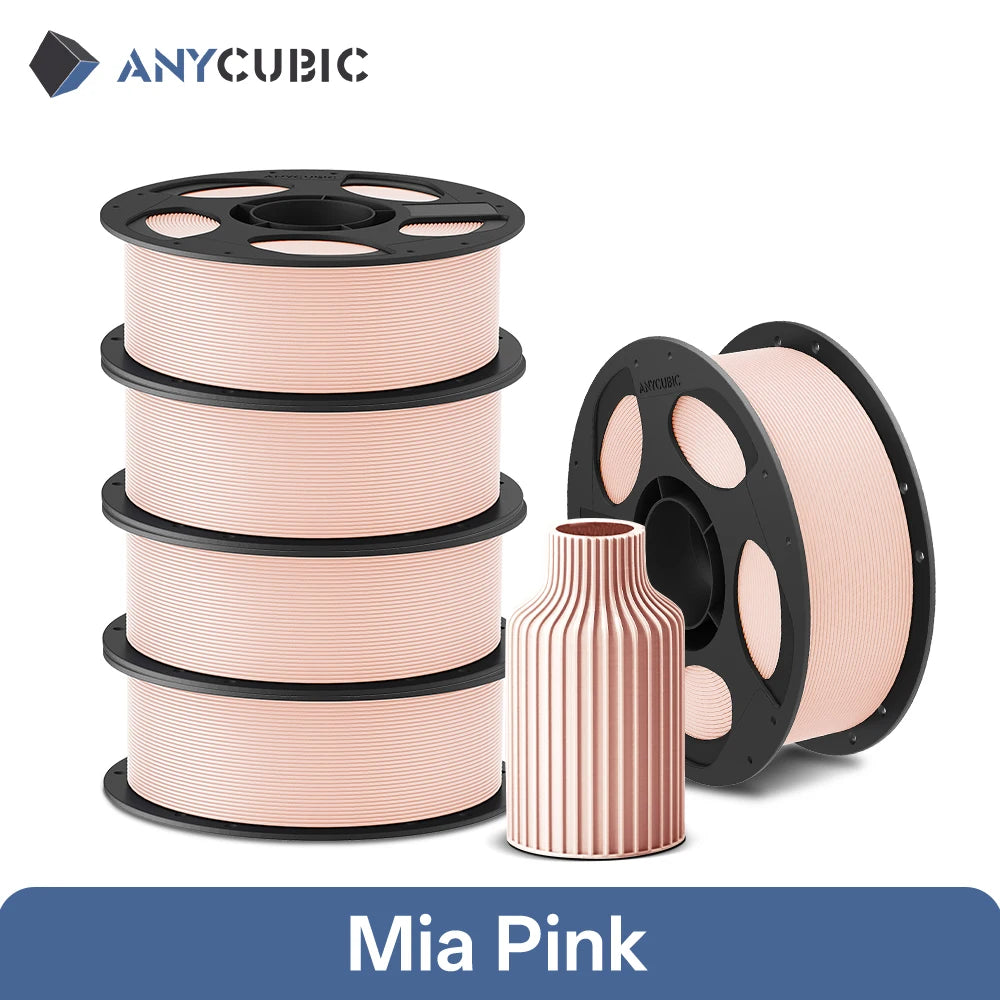 ANYCUBIC 5KG PLA Filament For FDM 3D Printer 1.75mm Eco-friendly 3D Printing Material Failment For Kobra S1C K3C EU US Warehouse