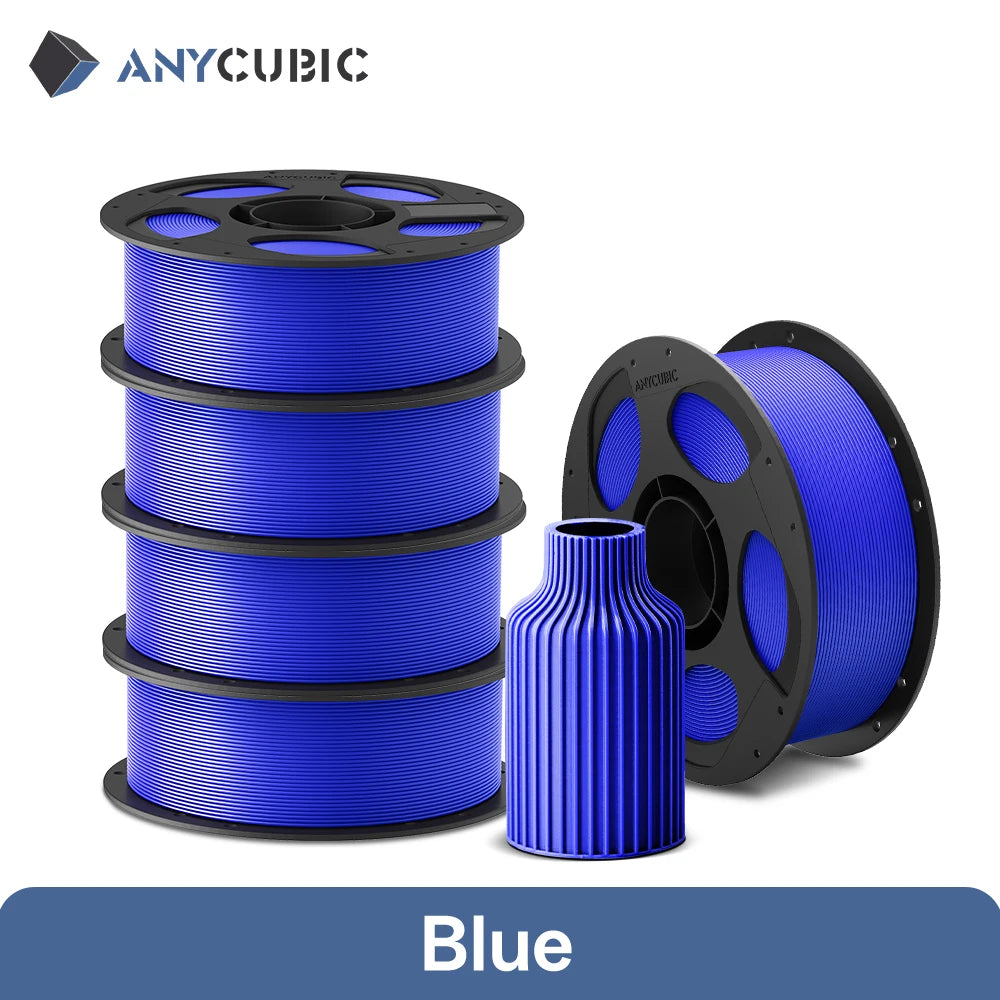 ANYCUBIC 5KG PLA Filament For FDM 3D Printer 1.75mm Eco-friendly 3D Printing Material Failment For Kobra S1C K3C EU US Warehouse