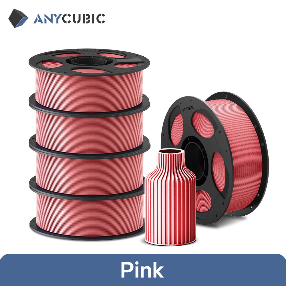 ANYCUBIC 5KG PLA Filament For FDM 3D Printer 1.75mm Eco-friendly 3D Printing Material Failment For Kobra S1C K3C EU US Warehouse