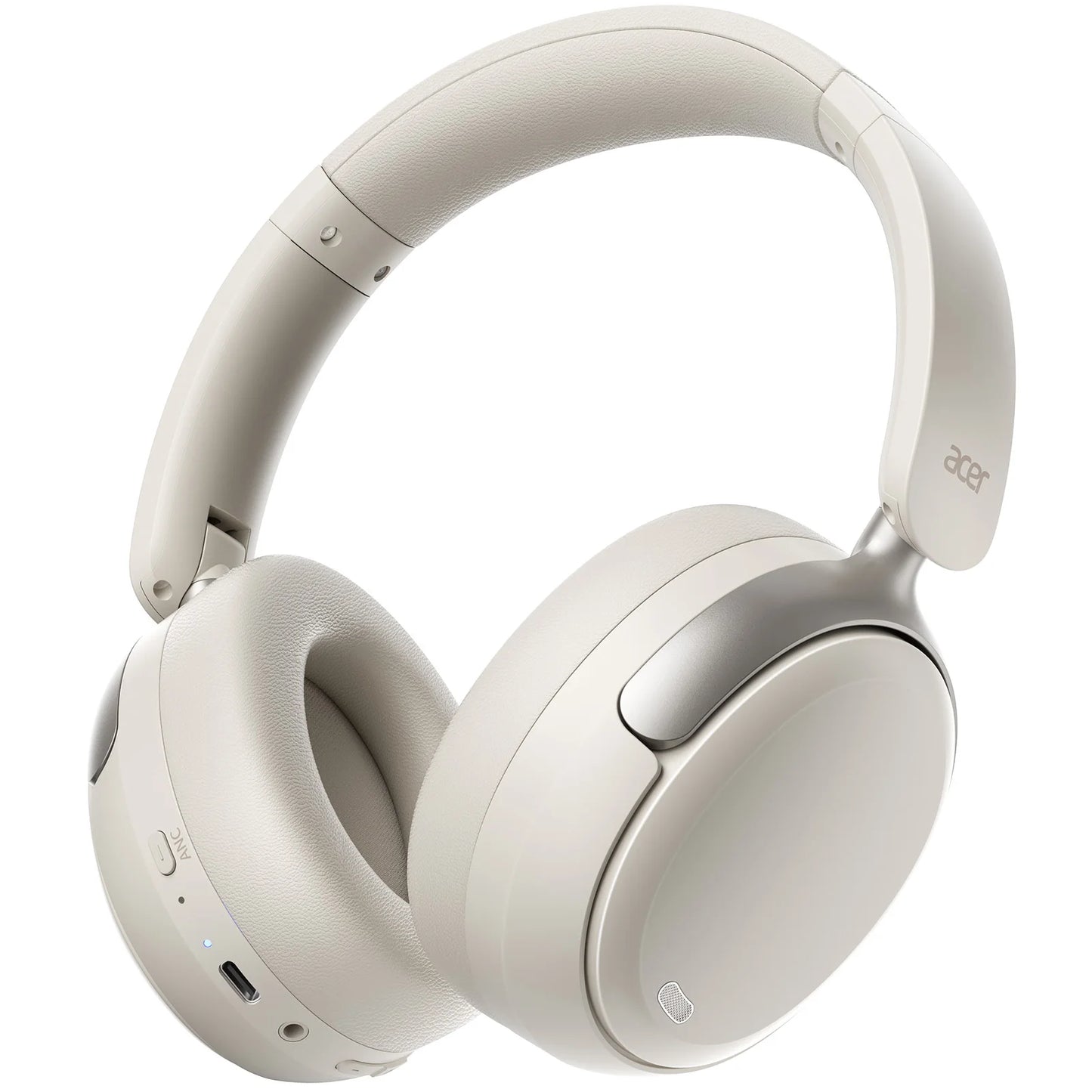 Acer OHR516 Wireless Over Ear Bluetooth 5.4 Headphones Active Noise Cancellation Dual Device Pairing Comfortable Foldable Design