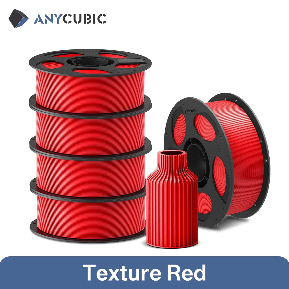ANYCUBIC 5KG PLA Filament For FDM 3D Printer 1.75mm Eco-friendly 3D Printing Material Failment For Kobra S1C K3C EU US Warehouse