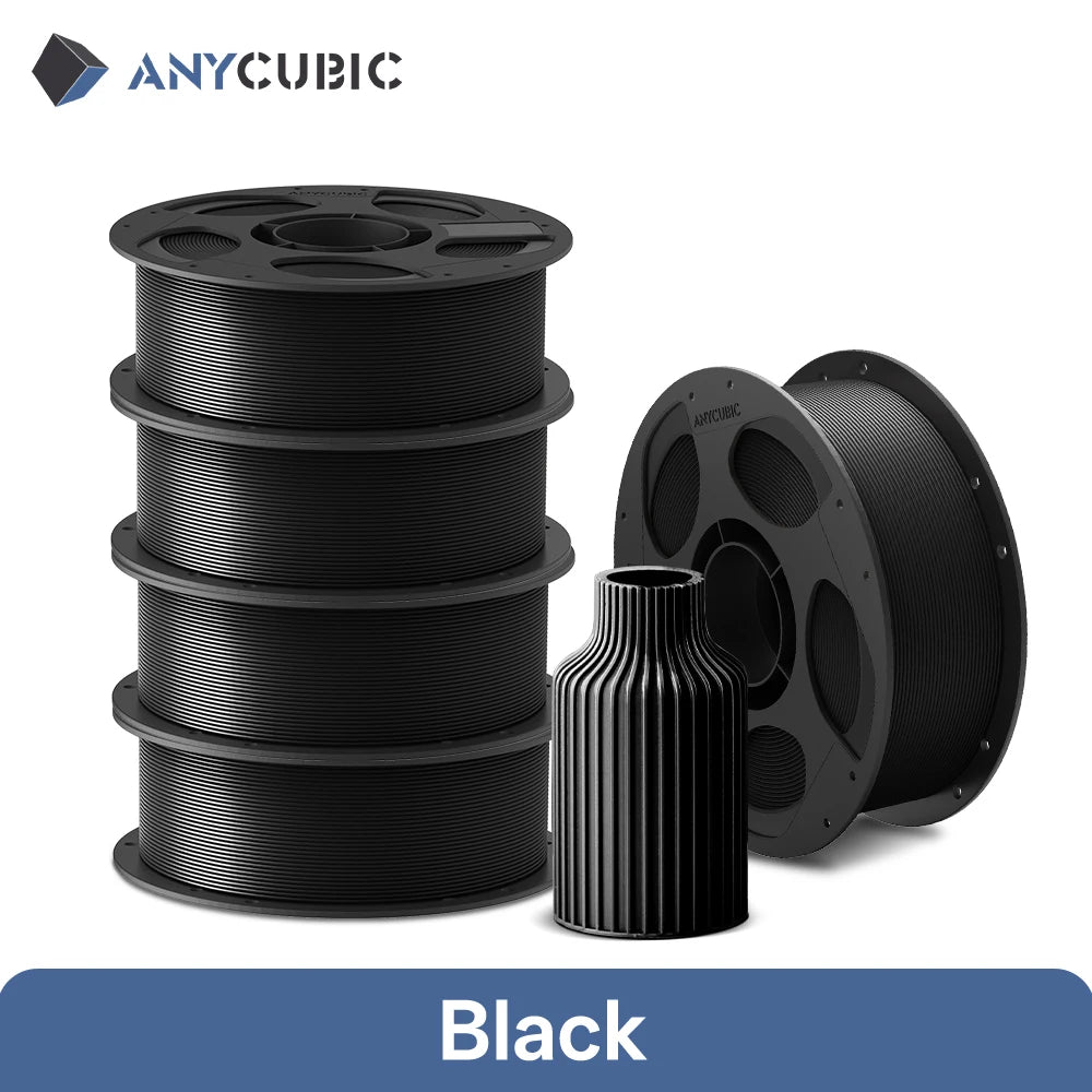 ANYCUBIC 5KG PLA Filament For FDM 3D Printer 1.75mm Eco-friendly 3D Printing Material Failment For Kobra S1C K3C EU US Warehouse